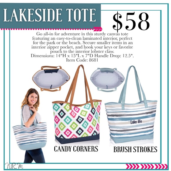 Lakeside tote- candy corners - Picture 7 of 7